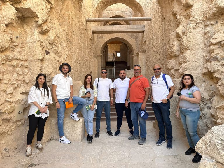 Training Field Trip for Tour Guiding Students to Key Sites in Bethlehem Area