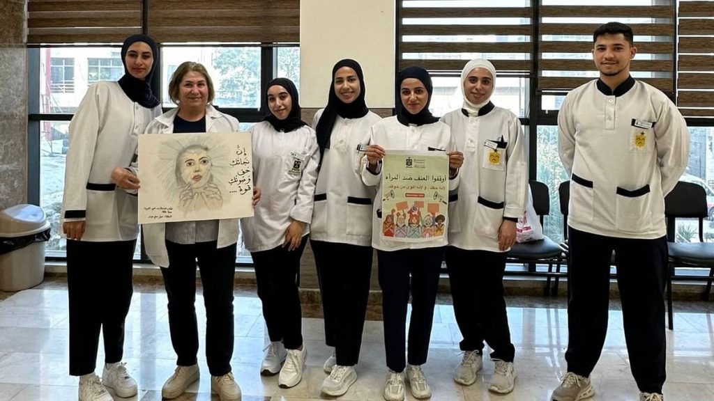 نشاط توعوي في القبيبة ضمن فعاليات الأيام العالمية لمناهضة العنف ضد المرأة