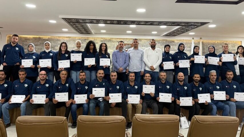 ورشة عمل لاعداد مدراء اداريين للمنتخبات في أريحا